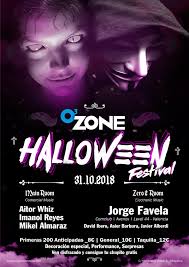 ESTA NOCHEEEEEE.... 🎃🎃¡¡HALLOWEEN FESTIVAL en Ozone!!🕸️🕷️  #NocheDelTerror ✨✨ Con decoración especial, performance, sorpresas... 🔜🔜  Y si vienes 🤡🤡disfrazado... ¡¡te regalamos un CHUPITO GRATIS!! 📍MAIN  ROOM (🎶música comercial): con Mikel ...