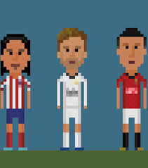 Decouvrez Ces 9 Stars Du Football Sous Forme De Pixel Art