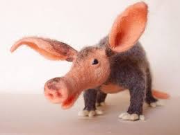 Afbeeldingsresultaat Voor Needle Felt Aardvark Naaldvilten Beer Vilt