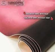 Vinyl Upholstery Thermosensitive Temperature Change Heat Reactive Black to Pink Faux PU Leather Fabric 54" Wide Sold By The Yard