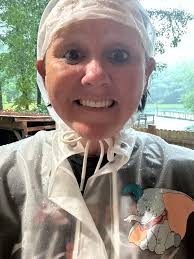 Wearing Yellow Raincoats with Funky Shoes