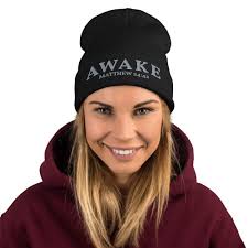 AWAKE Embroidered Beanie