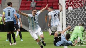 Dos de las selecciones más seguidas por . Argentina 1 0 Uruguay Por La Copa America Partido Online Resultado Y Formaciones Goal Com