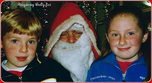 Can you name the Brother and Sister pictured with Santa Claus who would  both win a Kerry County Championship with Abbeydorney in 2024? Answer James  & Catriona O'Connor