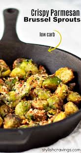 Air Fryer Crispy Keto Parmesan Brussel Sprouts Recipe Brussel Sprouts Sprout Recipes Brussels Sprouts Recipe
