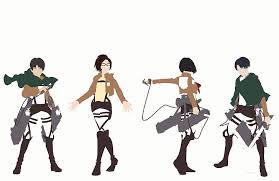 Gaby shot eren's head from his body before he and zeke attempted to touch one another. Hd Wallpaper Anime Attack On Titan White Background Cut Out Full Length Wallpaper Flare