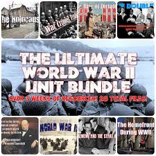 World War 2 Unit Plan Set Teaching History World History Lessons Social Studies Middle School