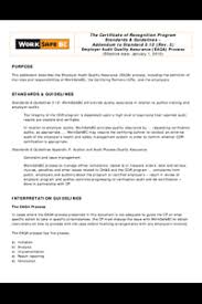 Your cover letter is not your memoir. Certificate Of Recognition Cor Worksafebc