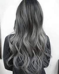 Black And White Ombre Hair Short Fanola Usa Fanolafiberfix Hair Color Asian Grey Hair Color Asian Hair