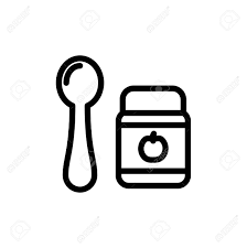 Download Baby Feeding Glass Jar Apple Puree Thin Line Icon Outline Symbol Royalty Free Cliparts Vectors And Stock Illustration Image 87896836 PSD Mockup Templates