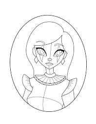 Harlequin Clown Coloring Page By Echoisweird Scary Clown Drawing Coloring Pages Cartoon Coloring Pages