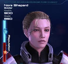 Femshep character codes and playthroughs