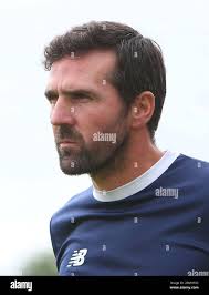 South Shields's Assistant Manager Tommy Miller during the Vanarama National  League North match between Darlington and South Shields at Blackwell  Meadows, Darlington
