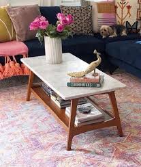 Diy Coffee Table By Adding Marble Contact Paper On Top Coffee Table Upcycle Marble Top Coffee Table Coffee Table