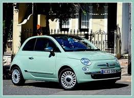 In Loooove With The Minty Green Color Of This Little Fiat Fiat 500 Fiat Fiat 500 Green