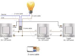 10 different methods including basic, dead ends, radicals, 2 wire travelers and light fed. Apnt 158 Standard 3 Way Lighting Circuit With Intermediate Switch W Vesternet