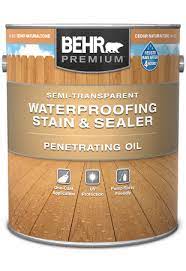 Behr premiumâ® transparent penetrating oil wood finish. Premium Semi Transparent Waterproofing Wood Finish Oil Behr