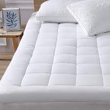 Check spelling or type a new query. Amazon Com Full Mattress Pad Cover Pillow Top With Stretches To 18 Deep Pocket Fits Up To 8 21 Cooling White Bed Topper Down Alternative Full Size Home Kitchen