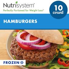 Große auswahl an hamburger patty recipe. Nutrisystem Hamburger 10ct Frozen Beef Burgers On Whole Wheat Buns To Support Healthy Weight Loss Walmart Com Walmart Com
