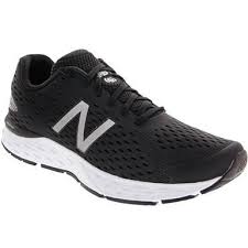 New Balance M 680 Lk6 Running Shoes Mens Black White Running Shoes For Men Man Running Shoes Mens