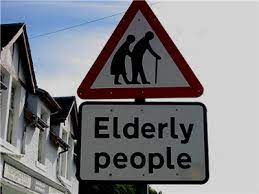A Variation On Children At Play I Actually Think This Is A Great Idea Funny Road Signs Elderly People Getting Old