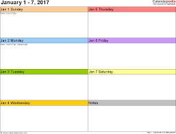 The template also provides an alternating color scheme to help distinguish each row in the calendar. Weekly Calendar Calendar Template 2021