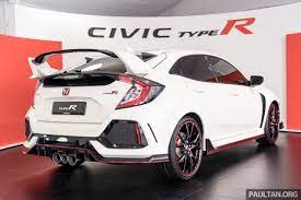 Ramai orang ingin tahu prestasi civic type r, yang mempunyai keupayaan setara dengan kereta lumba. Fk8 Honda Civic Type R Launched In Malaysia Rm320k Paultan Org
