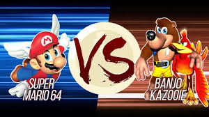A gnarled, ugly witch named gruntilda asks her magical cauldron who is the fairest of them all. Super Mario 64 Vs Banjo Kazooie Watchmojo Com