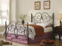 Metal, wooden and fabric bed frames at argos. London Queen Metal Scroll Bed Dark Bronze Coaster Fine Fur