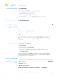 Leggi come fare un curriculum vitae in formato europeo. Modello Cv Europeo Word I 10 Migliori Modelli Di Curriculum Vitae Del 2020
