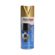 Plastikote 440 0000620 076 620 Metallic Spray Gold 400ml