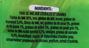 Toastiligne Cereales La Boulangere 500 G