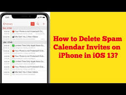How To Delete Spam Calendar Invites Or Appointments On Iphone After Ios 13 13 4 Here S The Fix Youtube