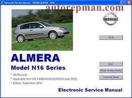 Nissan almera factory service repair manual pdf. Nissan Almera N16 Serviceheft