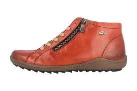 Bei uns finden sie das ganze jahr über eine vielzahl an damenschuhen, für den frühling und sommer oder den herst und winter. Remonte Stiefeletten In Ubergrossen Orange R1470 38 Grosse Damenschuhe
