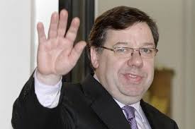 Irish PM Brian Cowen defends record amid ruins