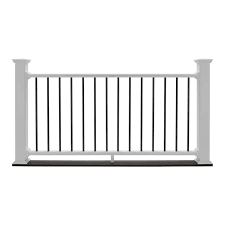 Compareclick to add item fypon® quickrail® synthetic rail kit with colonial spindles to the compare list. Deck Railing At Lowes Com