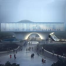 Is based in malaysia, with the head office in rawang. Eid Architecture Land Community Center A Floating Gateway For A New Development