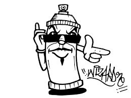Graffiti Spray Can Sticker By Wizard1labels On Deviantart
