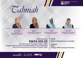 Lot 77 jalan perda selatan bandar perda 14000 bukit mertajam. Uitm Receives Grant For Digital Datapreneur Incubator Project Qs Gen