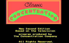 Mentalup has 100's concentration game online, including concentration hand game, concentration board game and the other concentration game topics. Classic Concentration Old Dos Games Packaged For Latest Os