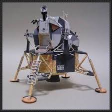 Apollo Lunar Module Free Paper Model Download Free Paper Models Paper Models Paper Toys