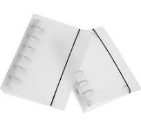 CIMAXIC Clear A7 Binder Cover, PP and Metal, 2Pcs for ...