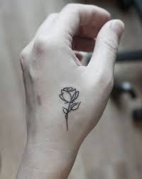 Rose Tattoo Klein Url Https Sculers Blogspot Com 2018 10 Rose Tattoo Klein Html Arts Tattoos T Small Hand Tattoos Small Rose Tattoo Rose Outline Tattoo