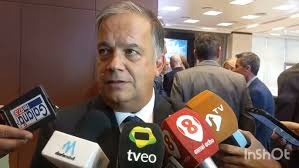 Fernando Perea Ministro de Infraestructura- calle 5 y av. Libertador