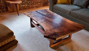 Tree slab coffee table large solid california cypress tree slab coffee table, circa 1972 with burled wood and amber inclusions, on tree form base. Wood Slab Coffee Table Infusion Furniture