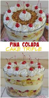 Layers Of Cake Fruit And No Bake Cheesecake Makes This A Must Make Dessert For Summer Parties And Picnics Adamide Trifle Recipe Dessert Recipes Trifle Cake