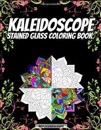 Coloring pages are a fun way for kids of all ages to develop creativity, focus, motor skills and color recognition. Amazon Com Kaleidoscope Stained Glass Coloring Book Amazing Stained Glass Coloring Books Kaleidoscope Adult Coloring Books Stained Glass Pattern Paper Relieving Adults Coloring Pages Gifts Ideas 9798636625575 Ob Platinium Books Books