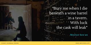 See more ideas about good luck wishes, luck, good luck quotes. 10 Funny Funeral Poems For An Uplifting Service Beyond