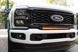2023 2024 FORD F250 F350 Superduty LED LIGHT BAR M&R 30 LIGHT KIT - Amber  | eBay